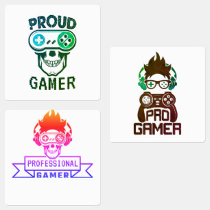 ETIQUETAS GAMMER PACK