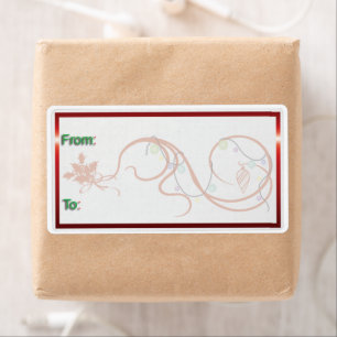 Etiquetas Gift - Swirls