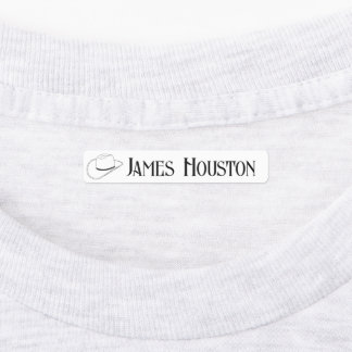 Etiquetas Gorra de vaquero para artesano o artesano de tela