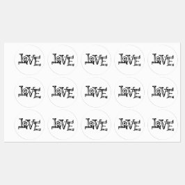 Etiquetas Graffiti de amor