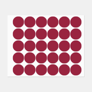 Etiquetas Gran chapuzón o'ruby (color sólido)