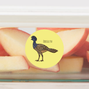 Etiquetas Gran ilustracion de personalizado de aves de curac