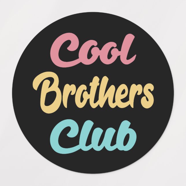 Etiquetas Guay Brothers Club II (Diseño 1)