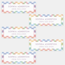 Guiso de arcoiris lindo simple y personalizado niñ