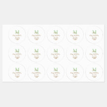 Happy 21st Birthday green add name monogram brown