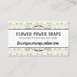 Etiquetas hechas a mano florales del olor del bañ