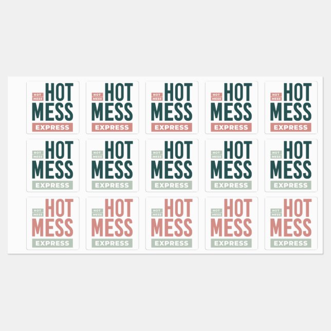 Etiquetas HME Waterproof Stickers (Hoja)
