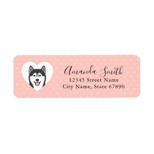 Etiquetas Husky Return Address