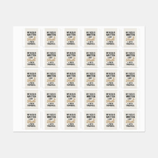 Etiquetas "Hustle con Tawakkul - Diseño islámico basado en l