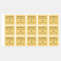 Icono de abeja moderno amarillo pálido Apiario de 