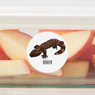 Etiquetas Ilustracion monstruo personalizado Gila