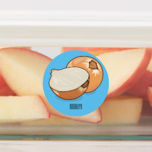 Etiquetas Ilustracion personalizado de cebolla