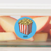 Ilustracion personalizado de palomitas