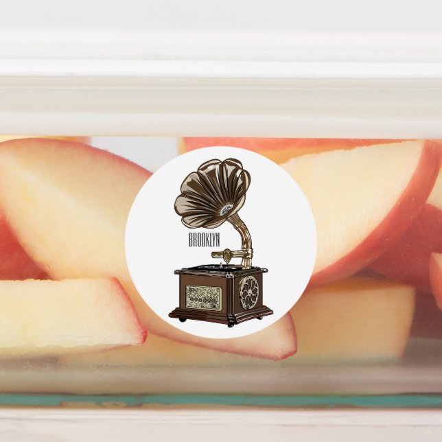 Etiquetas Ilustracion personalizado girable (Fijada)