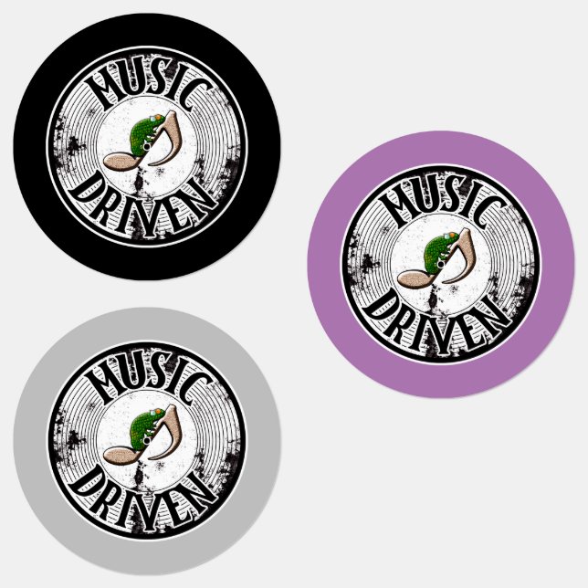 Etiquetas Impulsado por la música (Grupo)