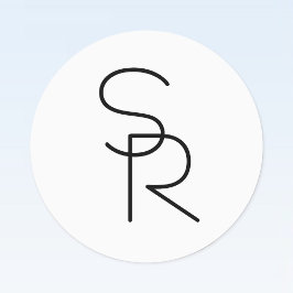 Etiquetas Iniciales superpuestas de aspecto moderno