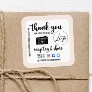 Etiquetas instantáneas y pedidos compartidos de me