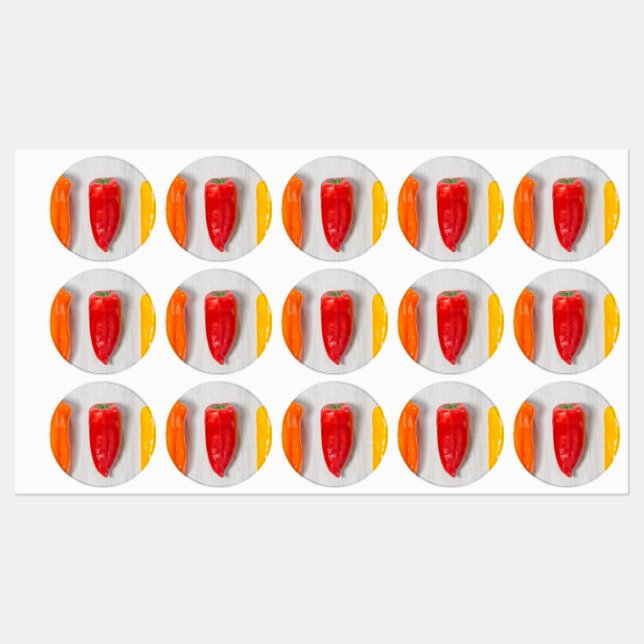 Etiquetas La vida de Pepper-Still (Hoja)