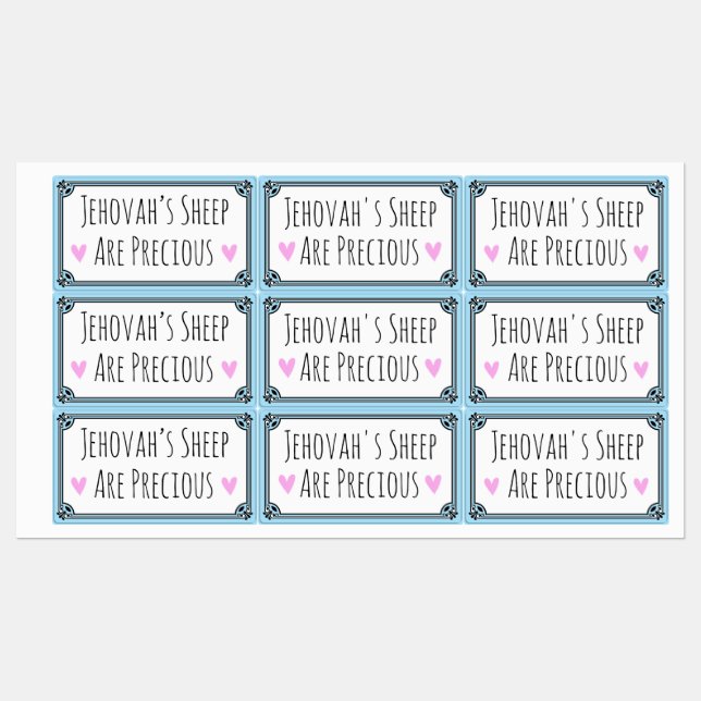 Etiquetas Labels (Hoja)