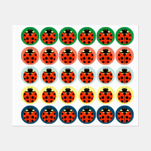 Etiquetas Ladybugs
