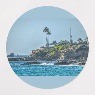 Etiquetas Laguna Beach Adhesive Circle