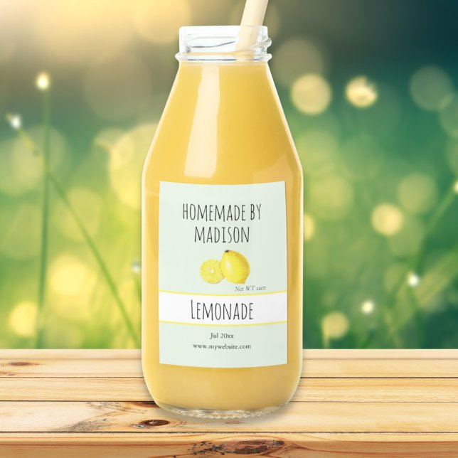 Etiquetas Lemonade Caseras (Subido por el creador)