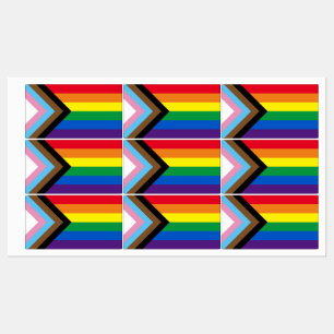 Etiquetas Lgbtq arinbow diversidad inclusiva bandera del org