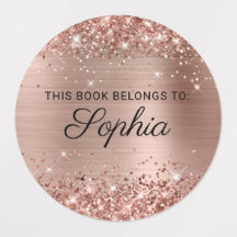 Libro de Caligrafía Elegante con Hojas de Oro Rosa
