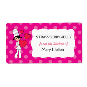 Etiquetas lindas de la hornada personalizadas