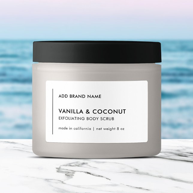 Etiquetas Línea vertical Añadir un producto moderno de marca (Subido por el creador)