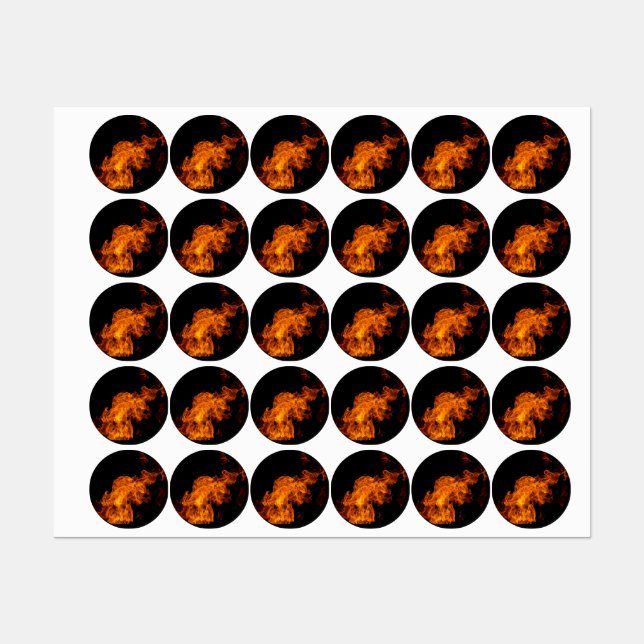 Etiquetas Llama (Hoja)