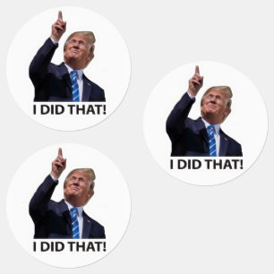 ETIQUETAS ¡LO HICE! INFLACIÓN DE TRUMP