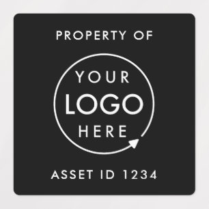 Etiquetas Logotipo de Id. de activo Propiedad de Company B