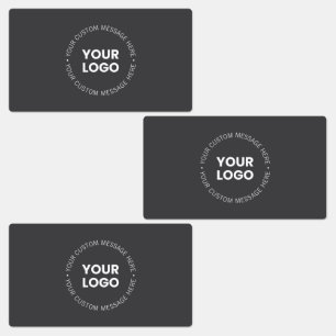 Etiquetas Logotipo minimalista moderno de la empresa/cualqui