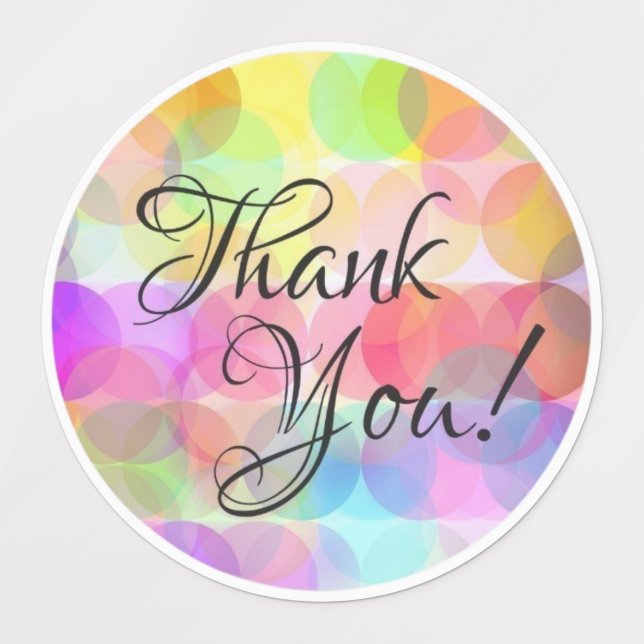 ETIQUETAS LOS ACCIONISTAS LE AGRADECEN (Diseño 3)