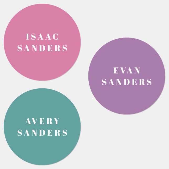 Etiquetas Los niños simples vuelven al nombre impermeable es (Grupo)