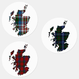 Etiquetas Mapa de Clan Donnachaidh (Robertson) y Tartans