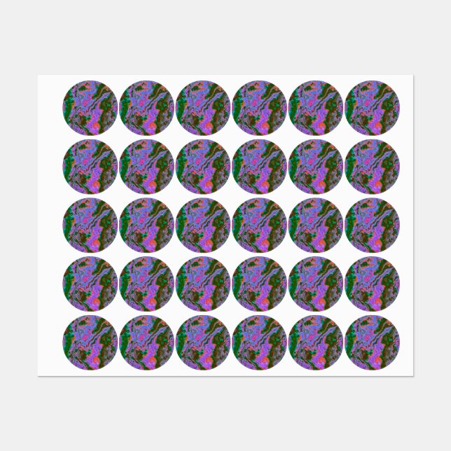 Etiquetas Marble agrio (Hoja)