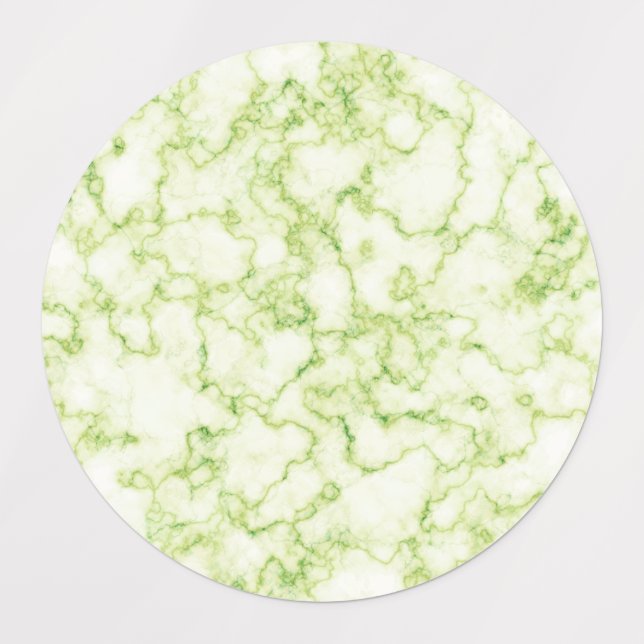 Etiquetas Marble Green (Diseño 3)