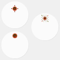 Mariquita de Navidad Roja Blanca y Verde Impermeab