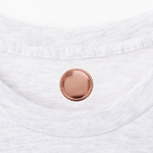 Etiquetas Medalla de sello de estrella de papel de oro rosa 