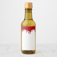 Etiquetas Mini Botella de Drip Rojo Tomate Persona