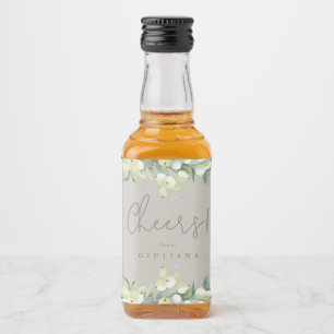Etiquetas Mini Greige Snowberry+Eucalyptus para De