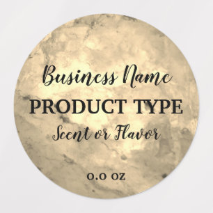 Etiquetas Moderna y elegante empresa de productos alimentici