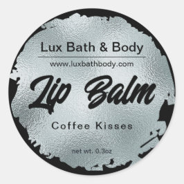 Etiquetas modernas de productos de Relieve metaliz