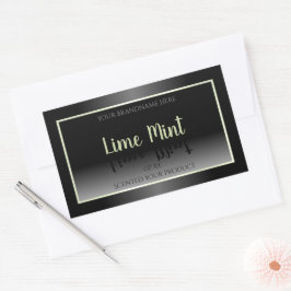 Etiquetas modernas de productos profesionales en b