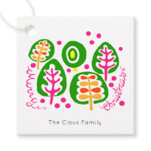 Etiquetas modernas y coloridas para las vacaciones