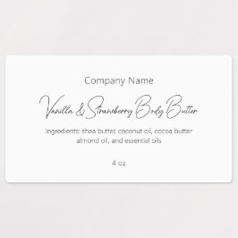 Etiquetas Moderno y elegante Personalizado de belleza y cuid