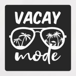 Etiquetas Modo Vacaciones II - Vacaciones Familiares