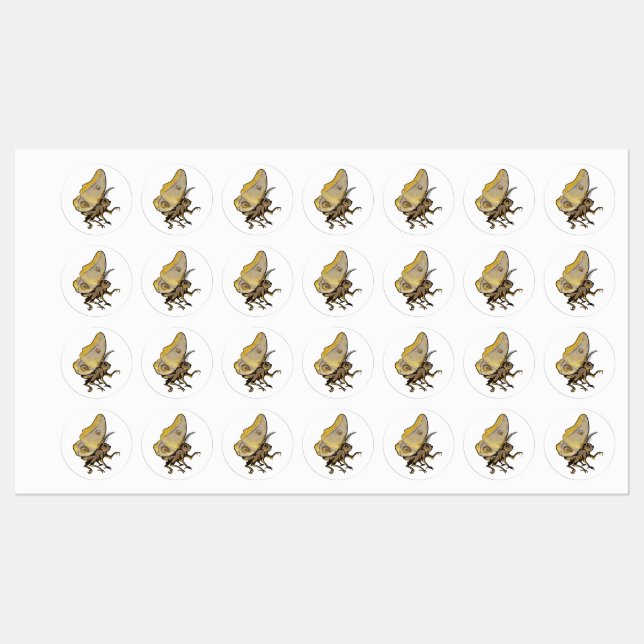 Etiquetas Moth (Hoja)